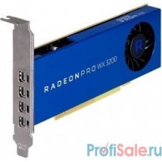 Видеокарта Dell PCI-E 490-BFQR AMD Radeon Pro WX3200 4096Mb GDDR6/DPx4/HDCP oem