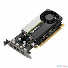 VGA PNY NVIDIA QUADRO T1000, 4 GB GDDR6/128 bit, PCI Express 4.0 x16, 4x mDP [VCQT1000ATX+KITQUAD086-BLK] OEM