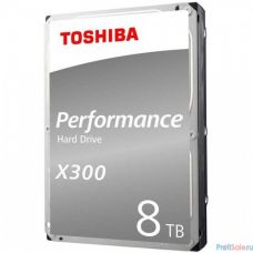 8TB Toshiba X300 (HDWR180UZSVA) {SATA 6.0Gb/s, 7200 rpm, 256Mb buffer, 3.5"}