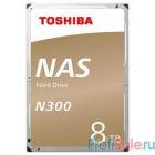 8TB Toshiba N300 (HDWG180UZSVA/HDEXV11ZNA51F) {SATA 6.0Gb/s, 7200 rpm, 128Mb buffer, 3.5" для NAS}