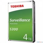 4TB Toshiba Surveillance S300 (HDWT740UZSVA/HDKPB02Z0A01F) {SATA 6.0Gb/s, 5400 rpm, 128Mb buffer, 3.5" для видеонаблюдения}