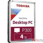 4TB Toshiba P300 (HDWD240EZSTA) RTL {SATA 6.0Gb/s, 5400 rpm, 128Mb buffer, 3.5"}