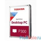 6TB Toshiba P300 (HDWD260EZSTA) RTL {SATA 6.0Gb/s, 5400 rpm, 128Mb buffer, 3.5"}